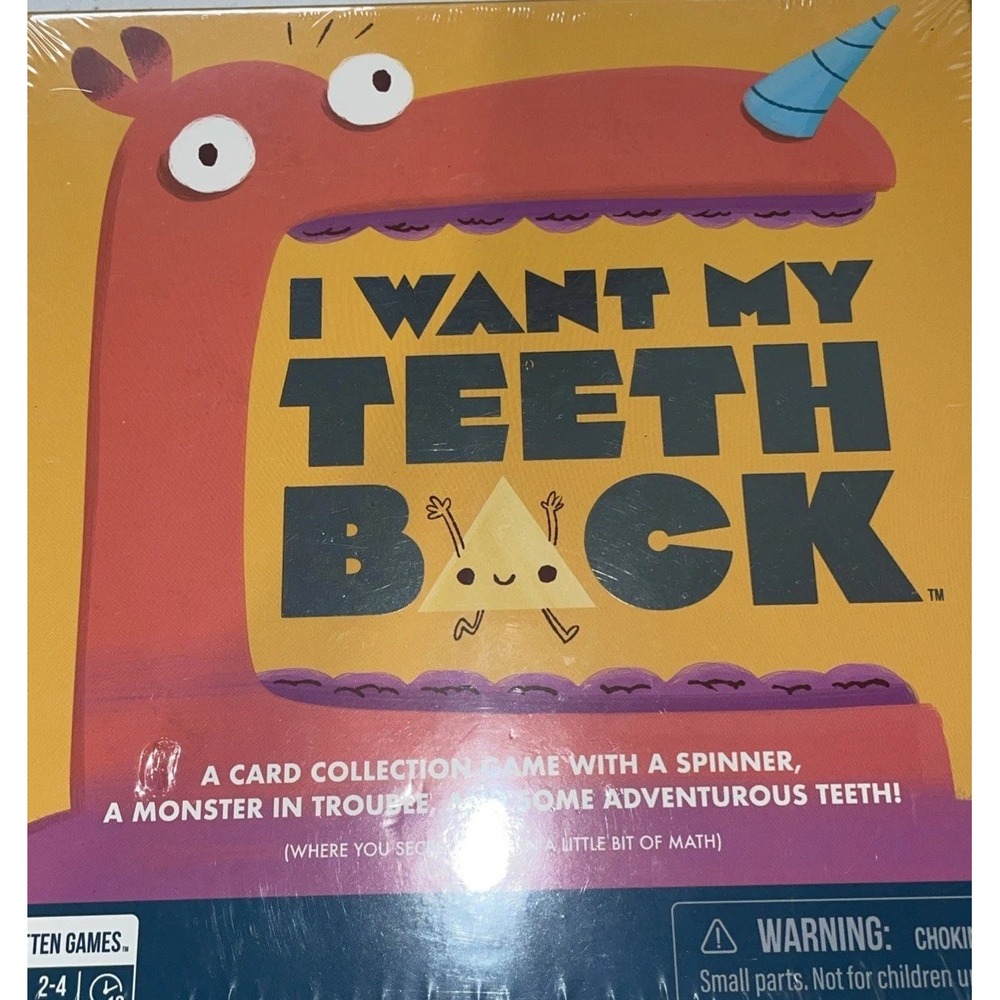 Exploding Kittens I Want My Teeth Back Kids Board Game Family Night New
